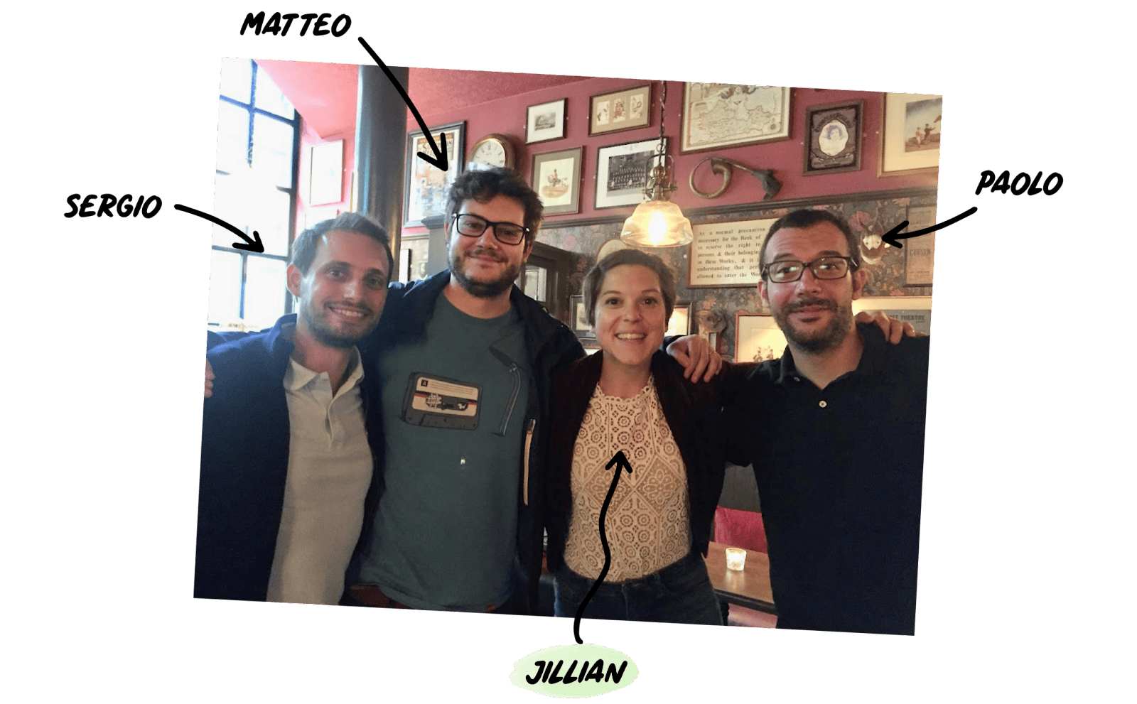 Una foto con Jillian Wells