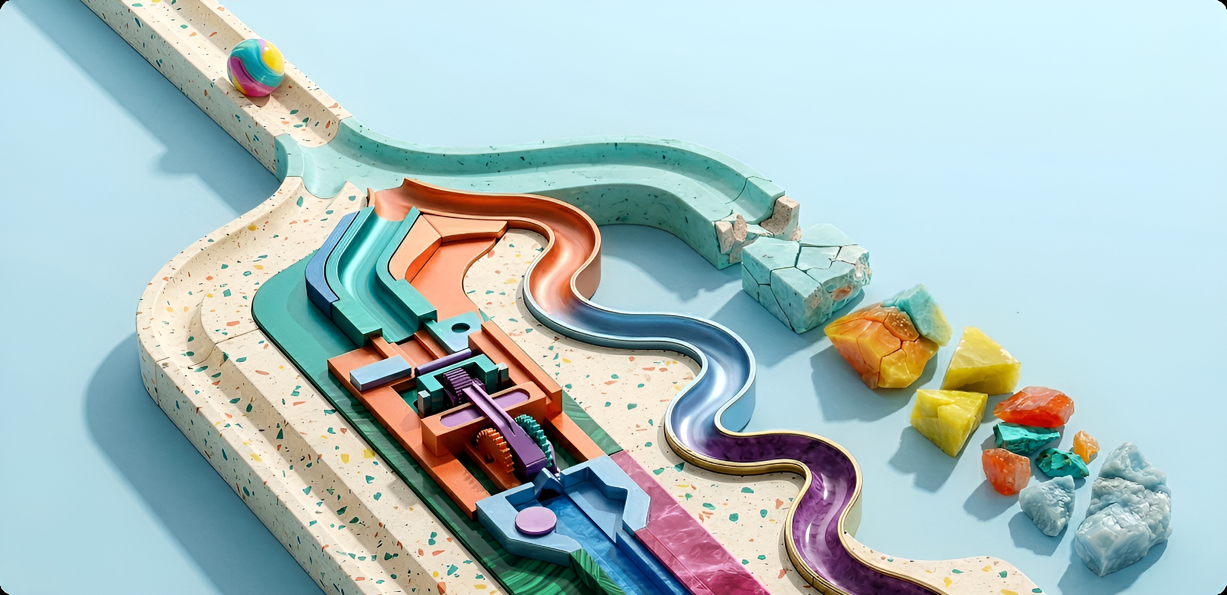 Illustrazione astratta sul framework Cynefin e sulla scelta del metodo in base al contesto di progetto.