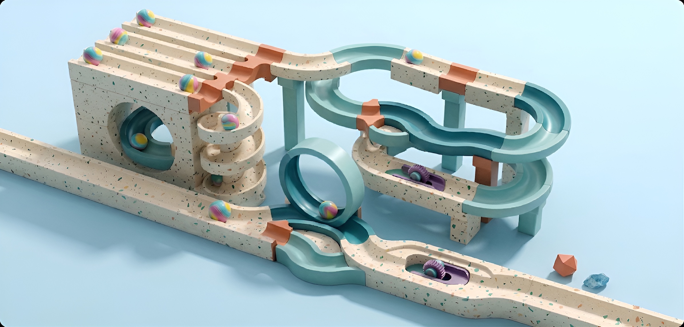 Illustration for the Cynefin complex domain: shifting context, progressive discovery, and iterations.