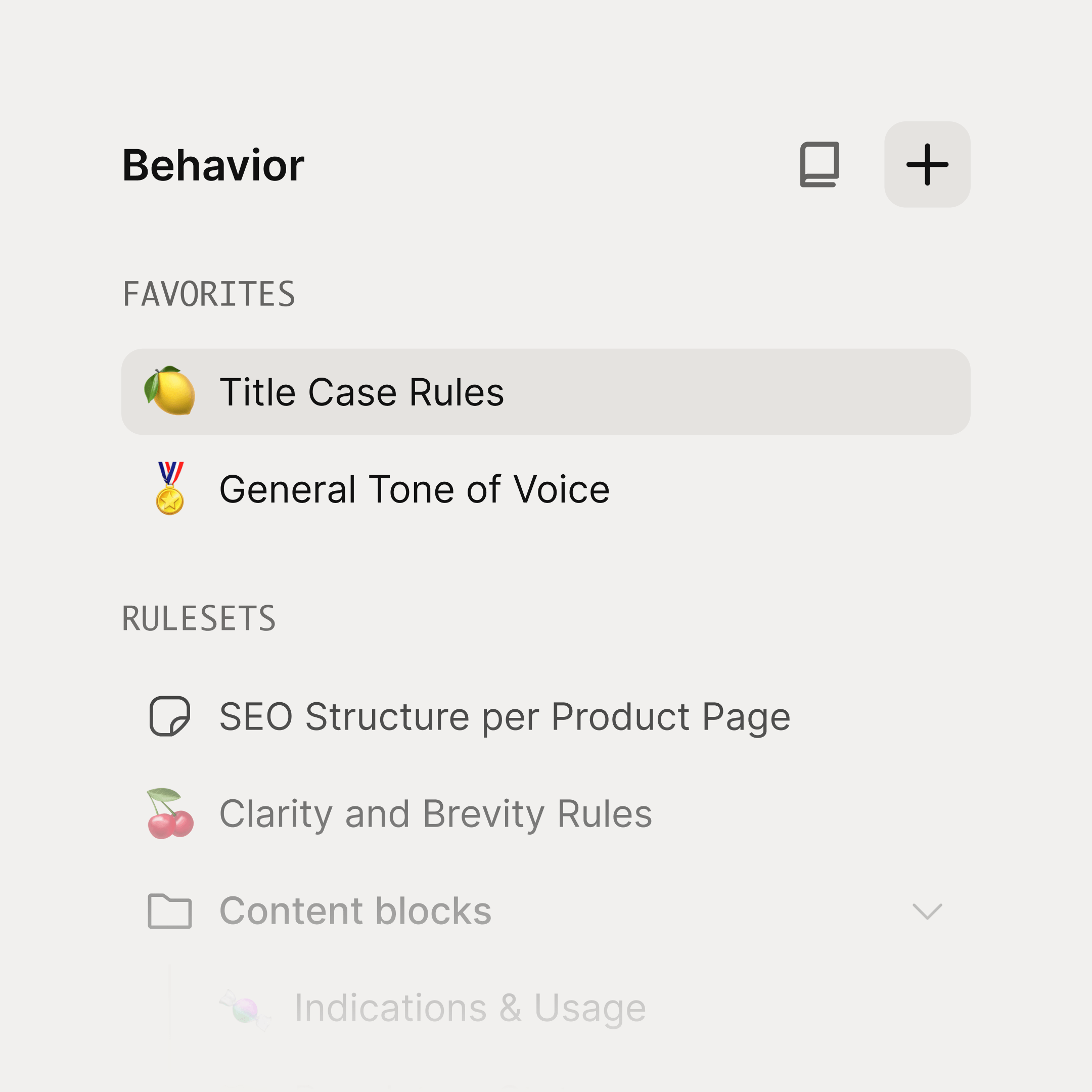 View of complex business scenarios in the platform