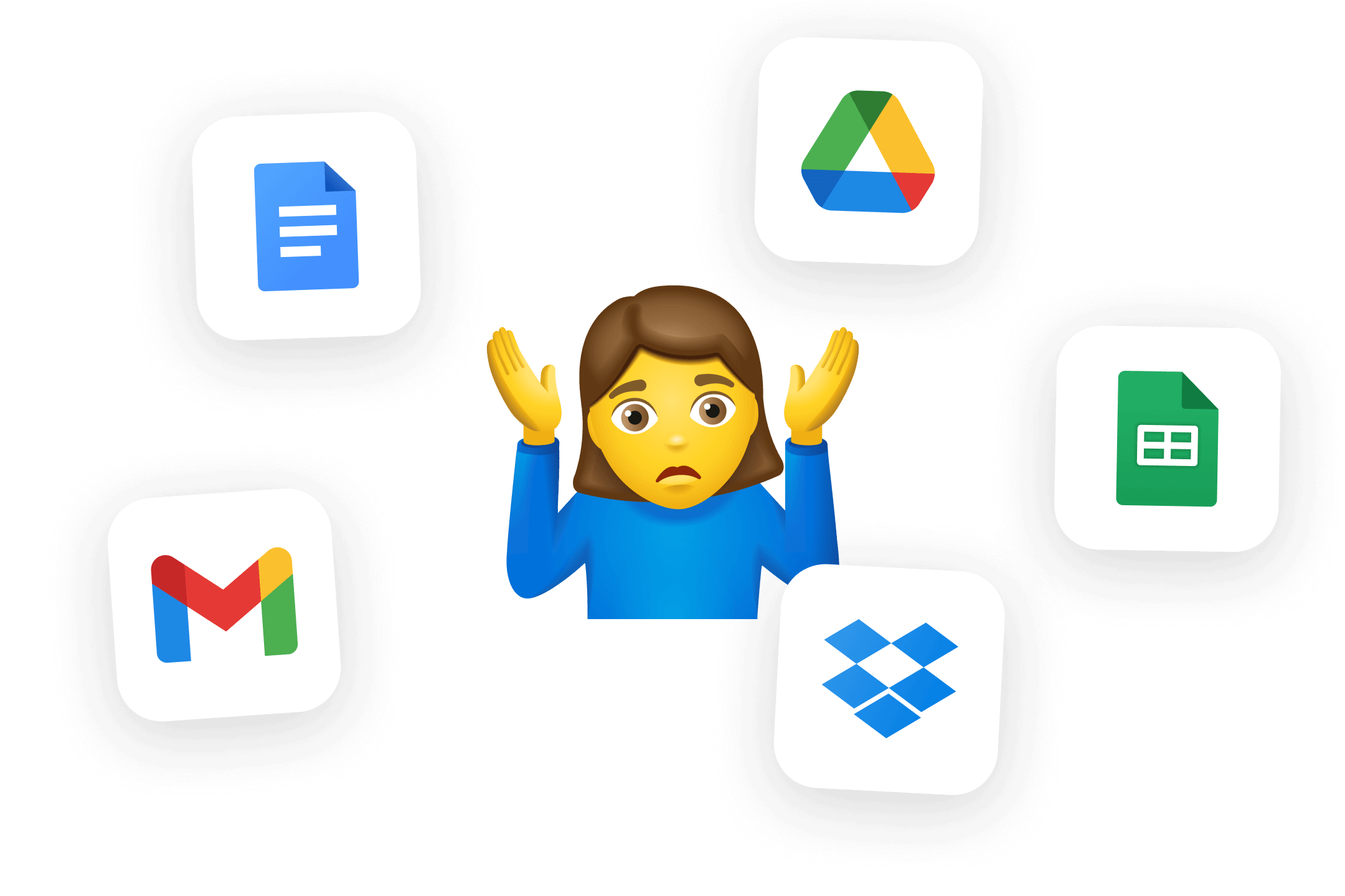 Picture of the previous tools used by Pachira to manage and share locations