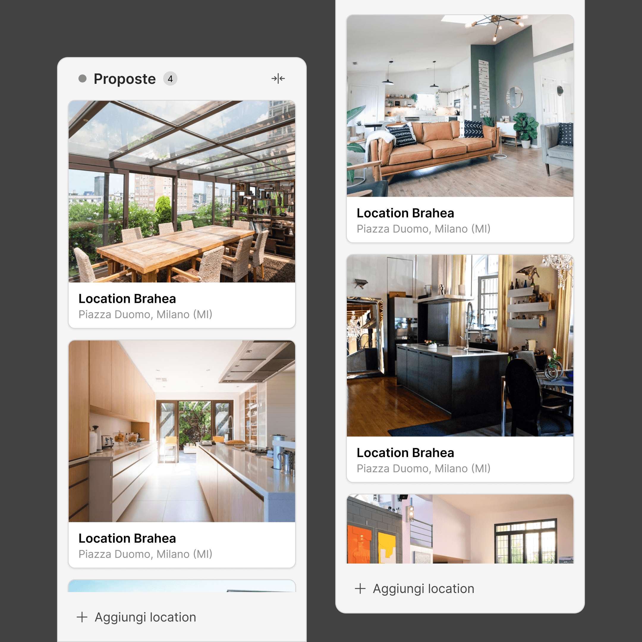 Proposal shared with client via link