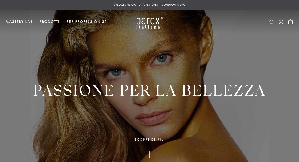 Barex Italiana. Passion for beauty — Moze